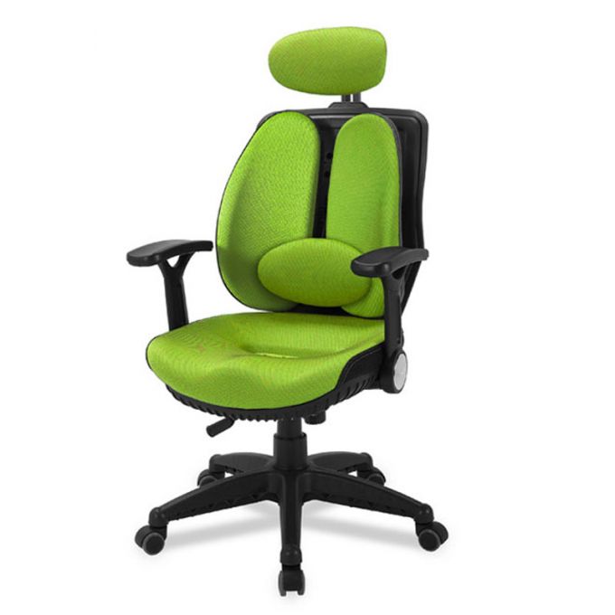 Ergotrend เก้าอี้เพื่อสุขภาพเออร์โกเทรน รุ่น Dual-06GFF สีเขียว