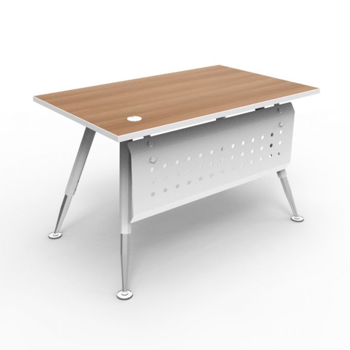 โต๊ะทำงานOfficeintrend 1ที่นั่ง รุ่น4AL12075M  ขา-A series metal leg 