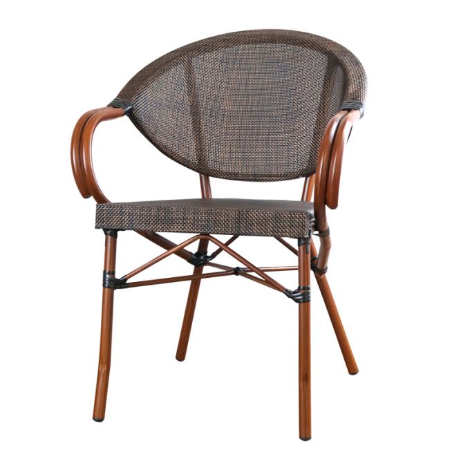 Furintrend เก้าอี้Outdoor Model : AIRES4-Brown