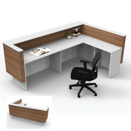 Officeintrend โต๊ะเคาน์เตอร์  Counter_CT005L_2400x724x1050/ 1800x560x1050