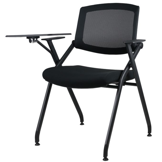 Officeintrend เก้าอี้สำนักงาน รุ่น Do lecture chair with tablet สีดำ