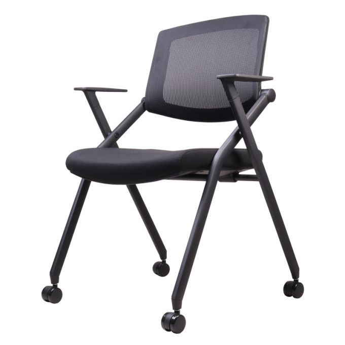 Officeintrend เก้าอี้สำนักงาน รุ่น Do lecture chair with castor สีดำ 
