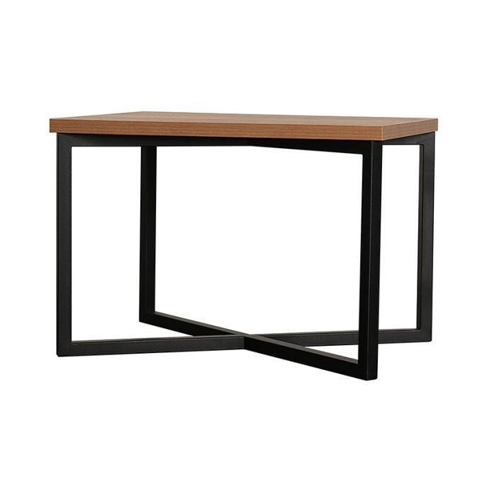 โต๊ะกลาง โต๊ะขาเหล็กดำ รุ่น Sync-Mid 