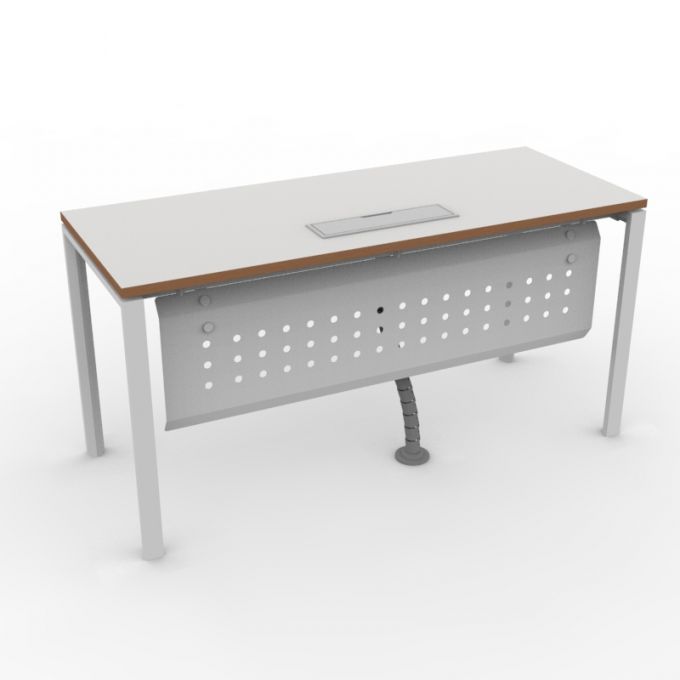 โต๊ะทำงานOfficeintrend1ที่นั่ง รุ่นNV15060M ขา-new viro series metal leg 