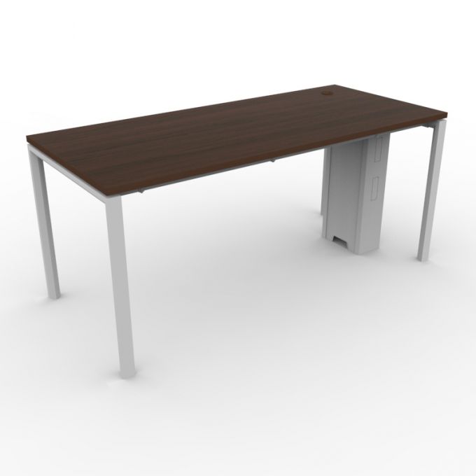 โต๊ะทำงานOfficeintrend 1ที่นั่ง รุ่นNV17075  ขา-new viro series metal leg 