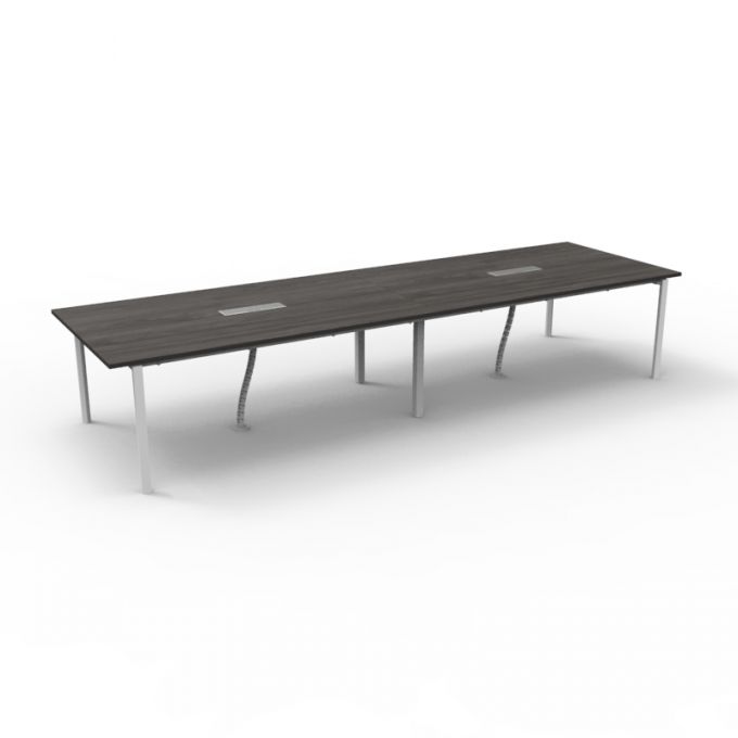 โต๊ะประชุมOfficeintrend 12-14ที่นั่ง รุ่นMTNV1T400120  ขา-new viro series metal leg 
