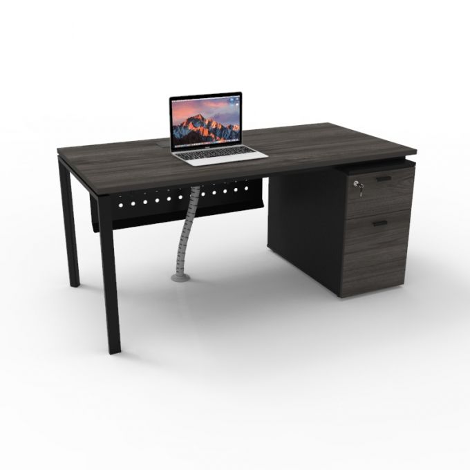 โต๊ะทำงาน Executive Officeintrend -new viro leg -1seat รุ่นNV16080M-2DW408069