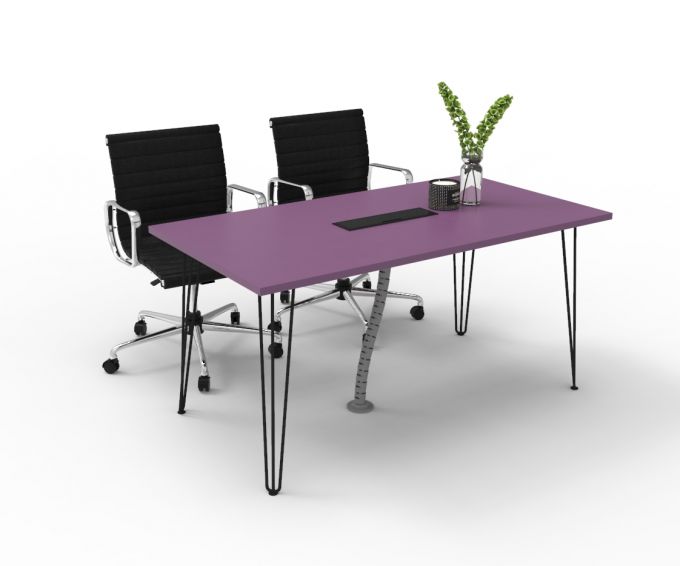 โต๊ะประชุมOfficeintrend 4-6ที่นั่ง รุ่นSy-B1507573M  ขา sync-B