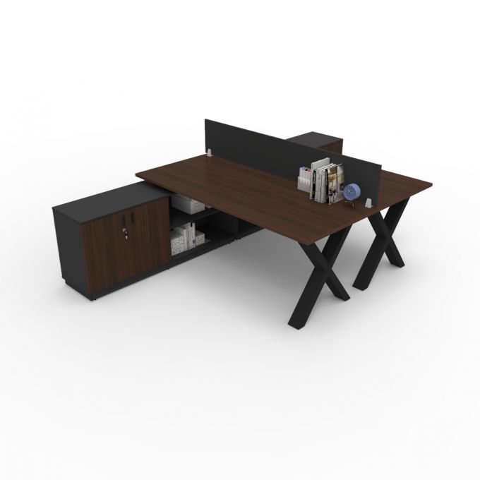 โต๊ะทำงาน Officeintrend 2ที่นั่ง  รุ่น2WSCCSy-X1807573-150-2 ขาSync-X