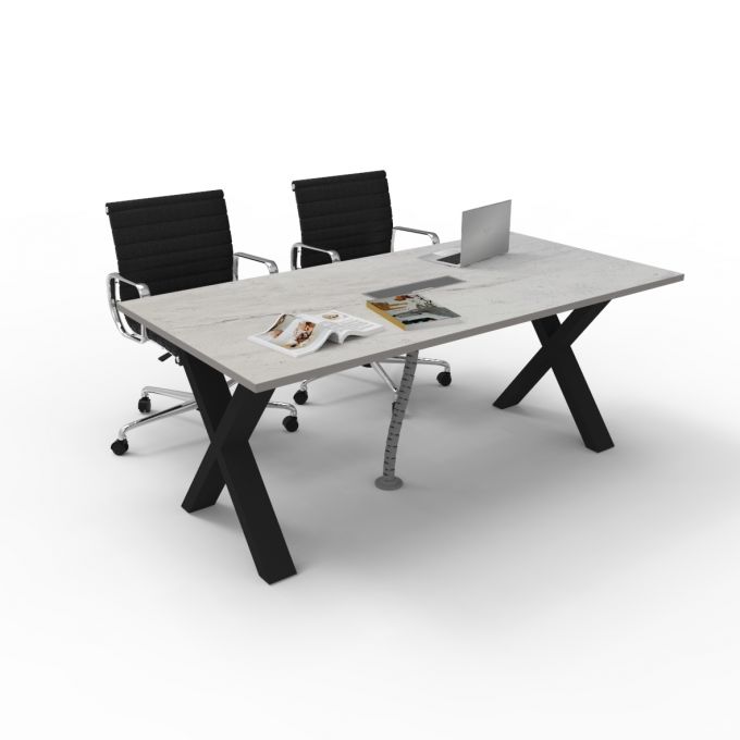 โต๊ะประชุมOfficeintrend 4-6ที่นั่ง รุ่นMTSy-X1809073  ขา sync-X
