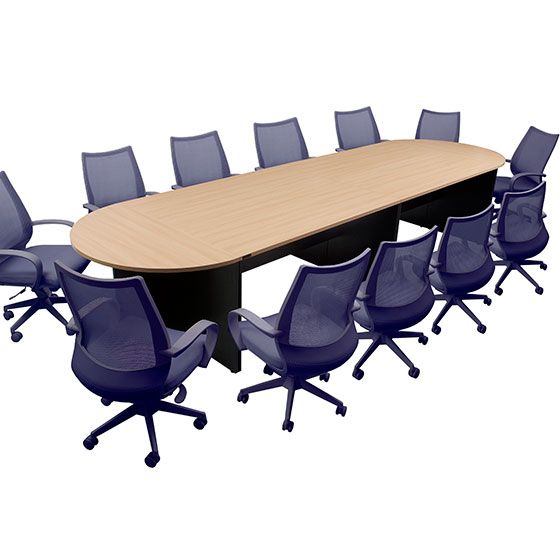 ชุดโต๊ะประชุม 10-12 ที่นั่ง PD-LCF4500 1500 x 600 x 750