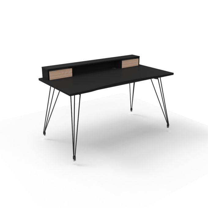 โต๊ะทำงานOfficeintrend 1ที่นั่ง รุ่นVL-B1507575 -ขา V series metal leg 