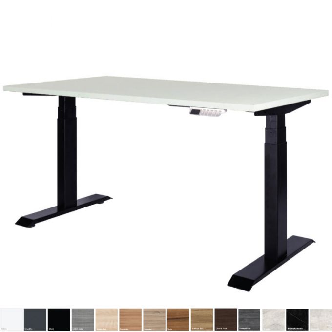 Ergotrend โต๊ะเพื่อสุขภาพเออร์โกเทรน Sit 2 Stand GEN4 ขาสีดำ