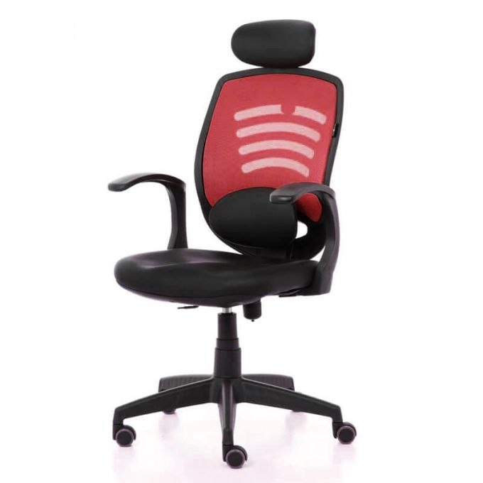 Ergotrend เก้าอี้เพื่อสุขภาพเออร์โกเทรน รุ่น wifi-01RMP สีแดง